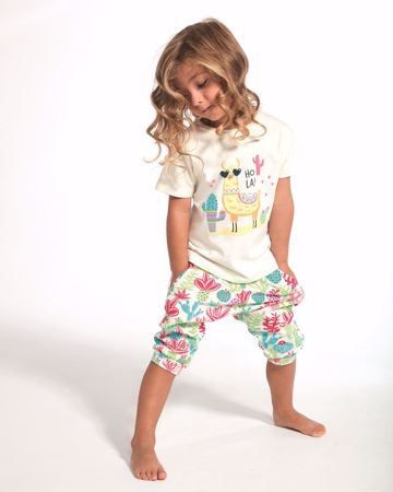 Zobrazit detail produktu - Dívčí pyžamo Cornette kapri 080 Obrázek Dívčí pyžamo Cornette kapri 080