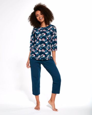 Zobrazit detail produktu - Dámské pyžamo Cornette kapri 147 Obrázek Dámské pyžamo Cornette kapri 147