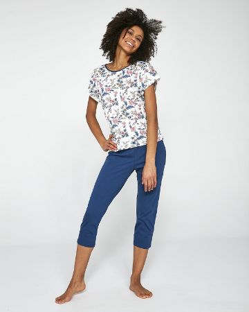 Zobrazit detail produktu - Dámské Pyžamo Cornette kapri 372 Obrázek Dámské Pyžamo Cornette kapri 372