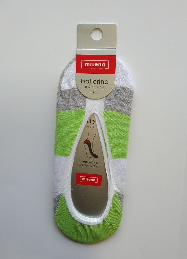 Zelená/bílá