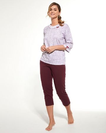 Zobrazit detail produktu - Dámské pyžamo Cornette kapri 732 Obrázek Dámské pyžamo Cornette kapri 732