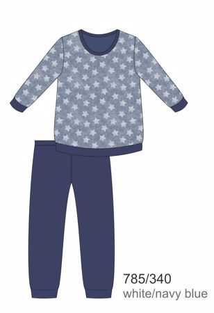 Zobrazit detail produktu - Dámské pyžamo Cornette dlouhé 785 Obrázek Dámské pyžamo Cornette dlouhé 785