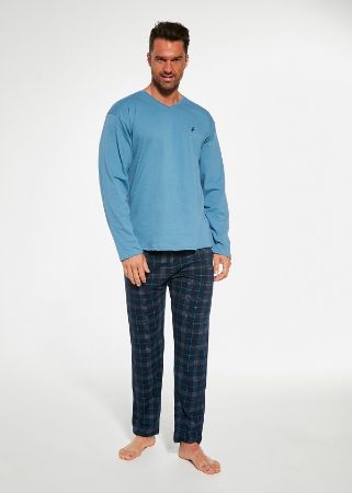Zobrazit detail produktu - Pánské pyžamo Cornette dlouhé 124 3-5XL Obrázek Pánské pyžamo Cornette dlouhé 124 3-5XL