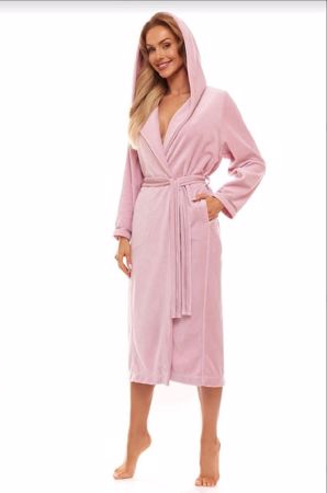 Zobrazit detail produktu - Dámský župan L&L 2307 dlouhý Obrázek Dámský župan L&L 2307 dlouhý