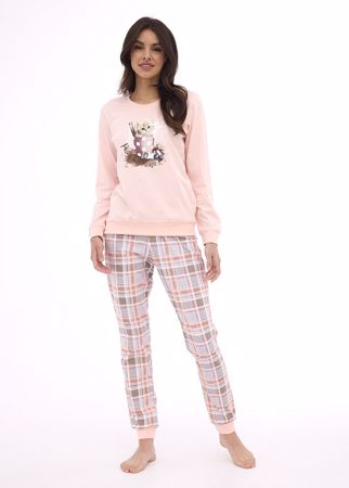 Zobrazit detail produktu - Dámské pyžamo Cornette dlouhé 671 Obrázek Dámské pyžamo Cornette dlouhé 671