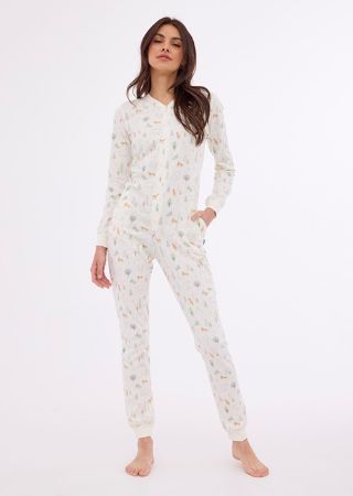 Zobrazit detail produktu - Dámský overal Cornette dlouhý 107 Obrázek Dámský overal Cornette dlouhý 107