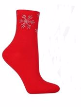 Obrázek z MORAJ PONOŽKY VÁN.DÁM. CSL500-028 ČERVENÁ 35-38 