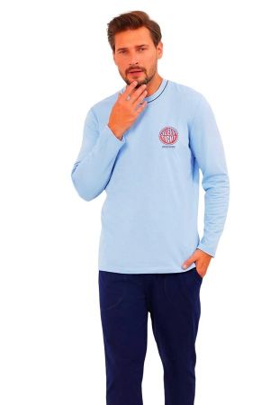 Zobrazit detail produktu - Pánské pyžamo Italian Fashion dlouhé Greg Obrázek Pánské pyžamo Italian Fashion dlouhé Greg