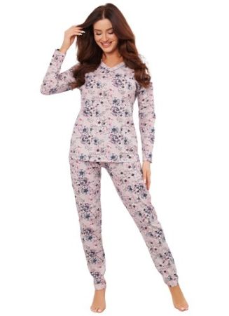 Zobrazit detail produktu - Dámské pyžamo Italian Fashion dlouhé Toliana Obrázek Dámské pyžamo Italian Fashion dlouhé Toliana