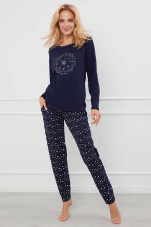 Zobrazit detail produktu - Dámské pyžamo Italian Fashion dlouhé Arugia Obrázek Dámské pyžamo Italian Fashion dlouhé Arugia