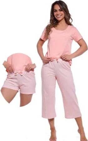 Zobrazit detail produktu - Dámské Pyžamo Cornette 3 pack 466 Obrázek Dámské Pyžamo Cornette 3 pack 466