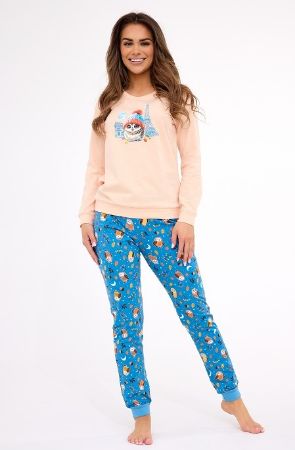 Zobrazit detail produktu - Dámské pyžamo Cornette dlouhé 467 Obrázek Dámské pyžamo Cornette dlouhé 467