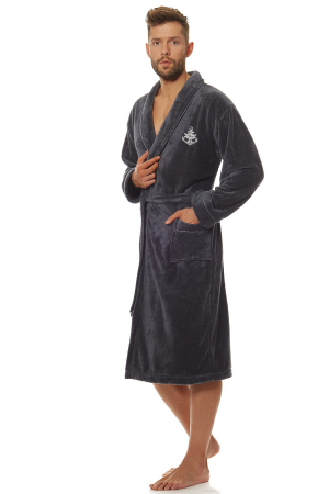 Zobrazit detail produktu - Pánský župan L&L 2114 3XL dlouhý  Obrázek Pánský župan L&L 2114 3XL dlouhý
