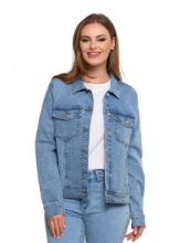 Obrázek z MORAJ DÁM.DŽÍNOVÁ BUNDA ODW6500-001 BLUE S 