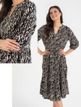 Obrázek z MORAJ DÁM. ŠATY MDW3600-007 PATT1 S 