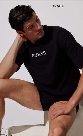 Obrázek z GUESS PÁN. TRIKO 3PACK U6GG04 