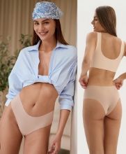 Obrázek z JULIMEX MOUSSE BRASIL MAXI BÉŽOVÁ XS/S 